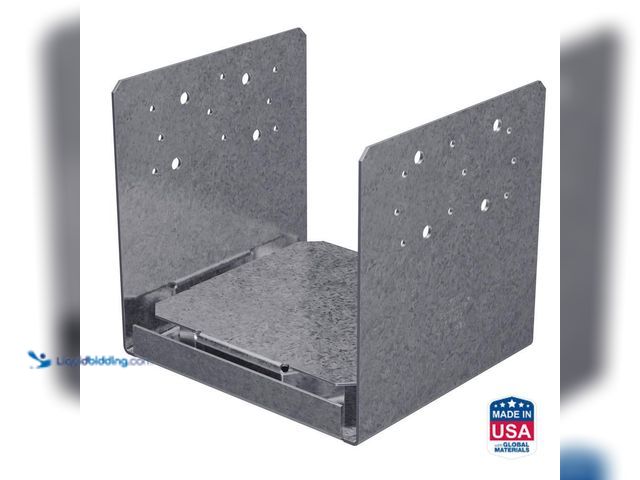 Lot 49-5463798 - Simpson Strong-Tie
ABU ZMAX Galvanized Adjustable Standoff Post Base for 8x8 Nominal Lumber (4pack)...