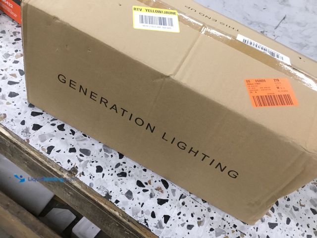 Lot 49-3536758 - Keaton 5 in. Small 2-Light Satin Brass Vanity Light with Satin Etched Glass Shades Item is unused