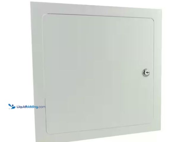 Lot 49-1624439 - Elmdor 22 in. x 30 in. Metal Wall and Ceiling Access Panel Model # DW22X30PC-CL, Unused, Has Attachm...