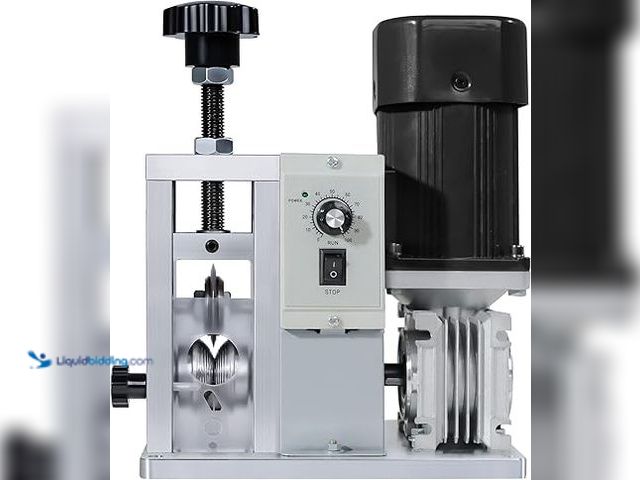 Lot 49-3527698 - Electric Automatic Wire Stripping Machine for Scrap Copper Recycling，For 16AWG - 500MCM Wire, Variab...