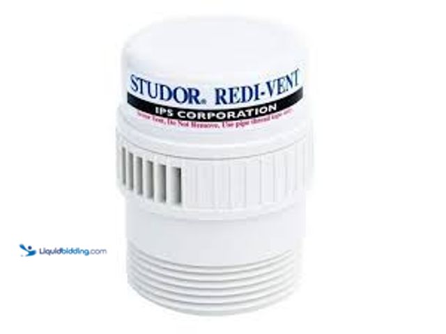 Lot 49-5489106 - QTY 2 - STUDOR Redi-Vent with ABS Adapter Air Admittance Valve. Model # 20362. New