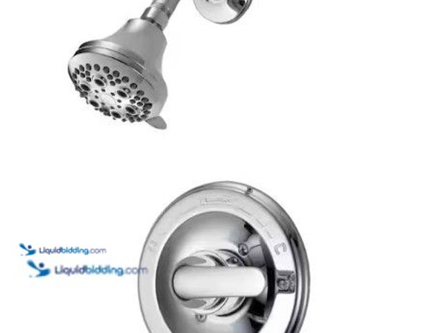 Lot 49-5581602 - Delta Classic Single-Handle 5-Spray Shower Faucet in Chrome (Valve Included), Model # 132900-A, New