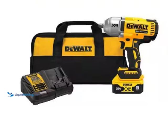 Lot 49-2004451 - DEWALT 20V MAX Lithium-Ion Cordless 1/2 in. Impact Wrench Kit, Model # DCF900P1, Unused, Has battery...