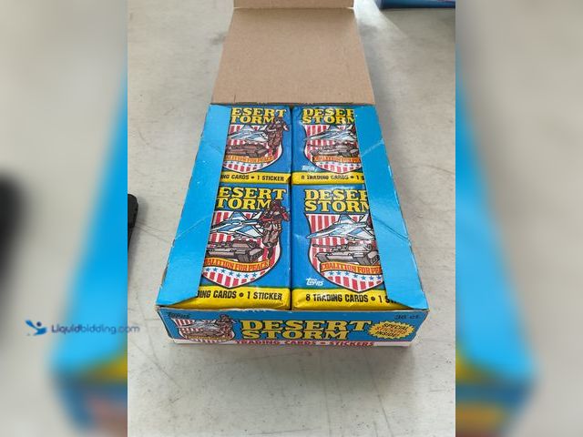Lot 49-5350414 - Other  1991 TOPPS DESERT STORM WAX PACK BOX OF 36 PACKS ALL SEALED