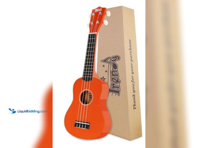 Lot 49-1569651 - Trendy Soprano Valentine's Day Ukulele for Beginners 21 Inch Hawaiian Wood Ukuleles for Adult Studen...