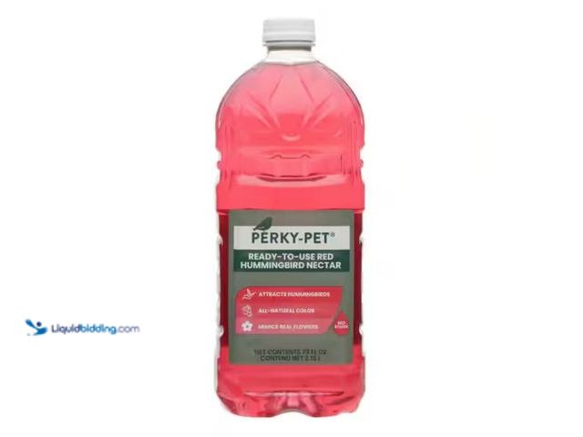 Lot 49-2006425 - Lot of (3) Perky-Pet 73 oz. Red Ready-to-Use Hummingbird Nectar, Model # PP73R, Unused.  Ref#PA0727