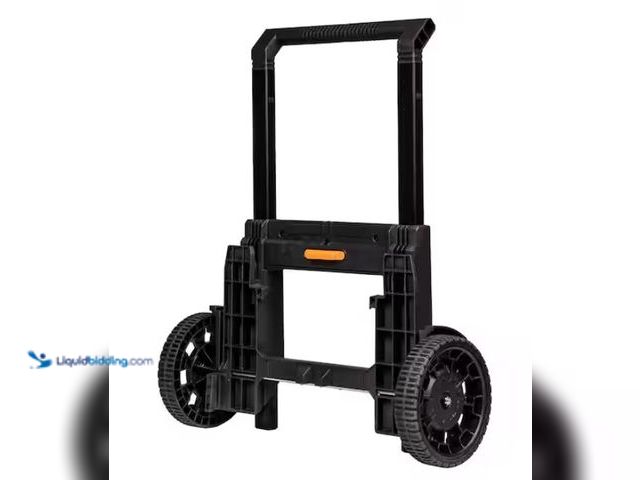 Lot 49-3470825 - RIDGID Pro Gear System Gen 2.0 Durable All Terrain Rolling Tool Box Attachment With 9 in. Heavy Duty...