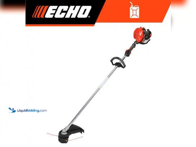 Lot 49-3614583 - ECHO 21.2 cc Gas 2-Stroke Straight Shaft String Trimmer, Model # SRM-225, Slightly used, Has compres...
