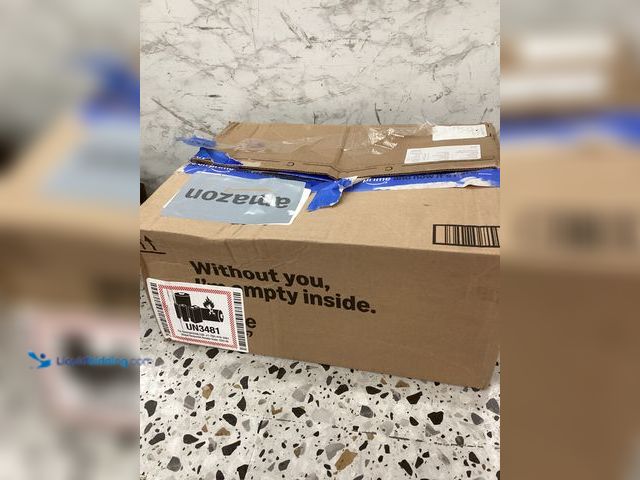 Lot 49-5452127 - Black Velcro Foot Cast. Item is used.