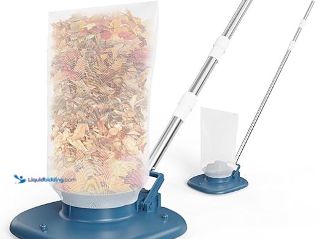 Lot 49-5448261 - Rechargeable Pool Leaf Vacuum, 83GPM Powerful Suction– Cordless Pool Skimmer for Inground & Above Gr...