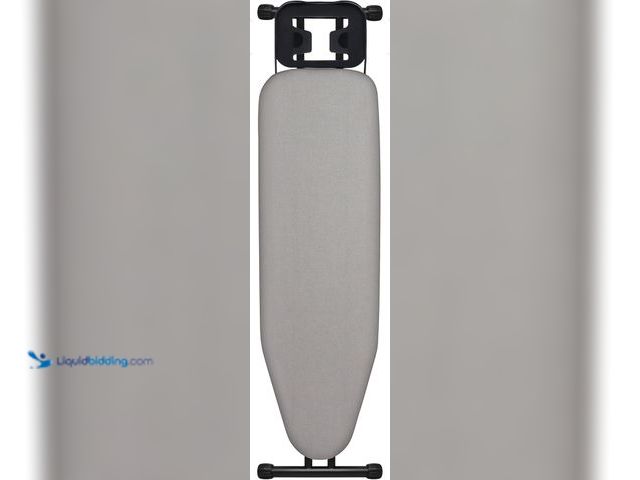 Lot 49-5437711 - Ironing Board, Compact and Space Saver Patented Ironing Board with Iron Rest, Heat Resistant Cover w...