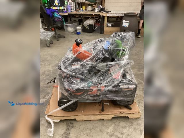Lot 49-5406602 - Parts & repair salvage pallet With generator & pressure washer part. Salvage Pallet Including Variou...