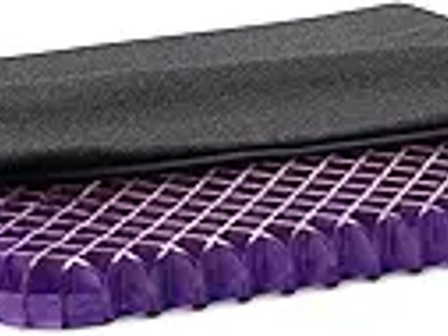 Lot 49-5407751 - Purple Simply Seat Cushion | Pressure Reducing Grid Designed for Ultimate Comfort | Designed for Car...