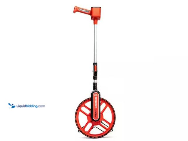 Lot 49-1550483 - Crescent 12 in. SAE Folding Measuring Wheel with Kickstand, Model # CMW12, Slightly used.  Ref#HDPA1...