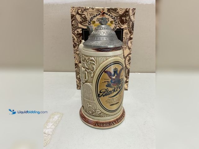 Lot 49-1977881 - Other 1997 ANHEUSER-BUSCH AMERICAN ORIGINALS SERIES BLACK &amp; TAN LIDDED BEER STEIN MUG NEW IN BOX...