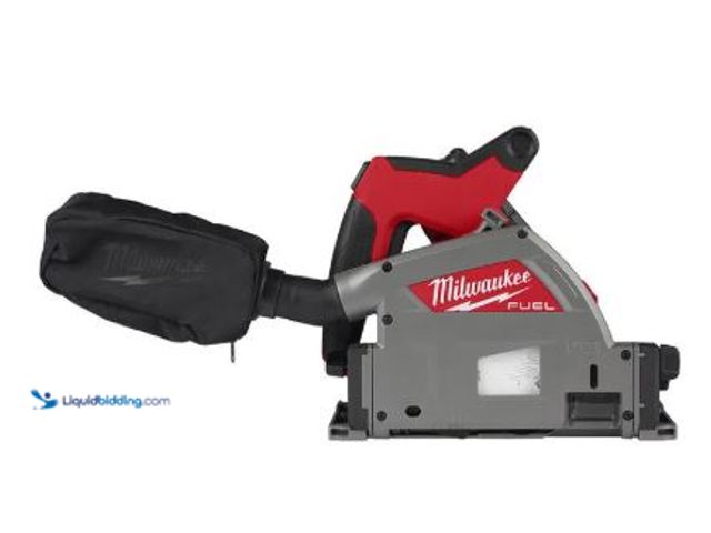 Lot 49-5460919 - Milwaukee M18 FUEL 6 1/2 Inch Plunge Track Saw (Bare Tool) Item is Factory Sealed.