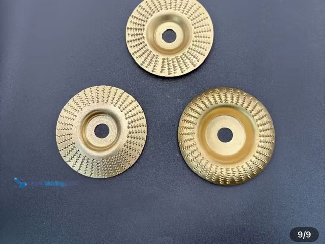 Lot 49-1816638 - 3 pcs Woodworking Grinding Disc Restoration Set, Sanding Discs, Wood Grinding Wheels, Woodworking To...