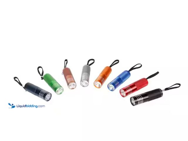 Lot 49-1623451 - Lot of (2) packs of Defiant 60 Lumens Aluminum Flashlight (8-Pack), Model # 90652, New. (NOTE: 16 to...