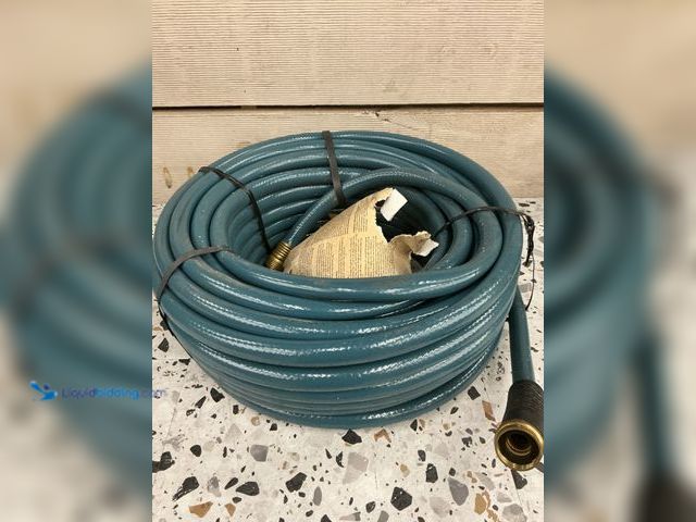 Lot 49-5485234 - Anvil 5/8 in. x 100 ft. Medium Duty Garden Water Hose Lightweight Durable.Model #078627043977. Unuse...