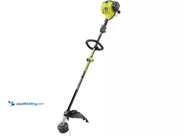 Lot 49-3472097 - RYOBI 25 cc 2-Stroke Attachment Capable Full Crank Straight Gas Shaft String Trimmer Model # RY253SS...