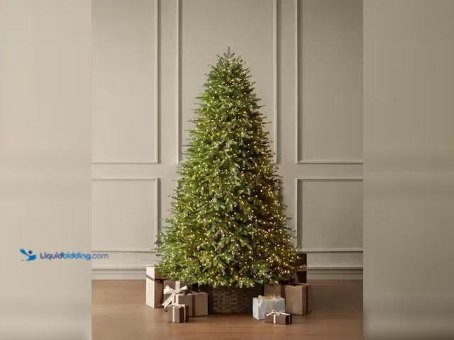 Lot 49-1550405 - Home Decorators Collection 7.5 ft. Grand Duchess Twinkling Balsam Fir LED Pre-Lit Artificial Christm...