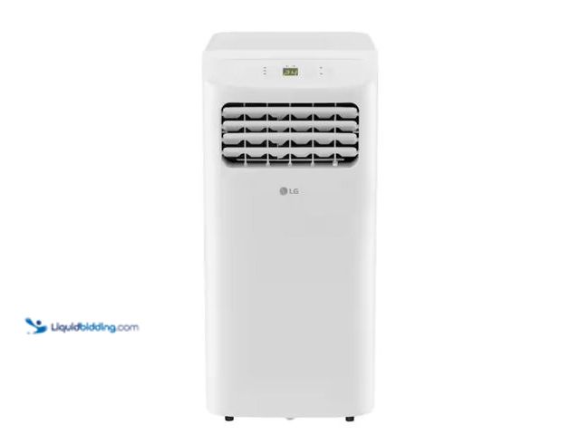 Lot 49-2005608 - LG 6,000 (DOE) BTU 115-Volt Portable Air Conditioner Unit Cools 250 sq. ft. with Dehumidifier and LC...