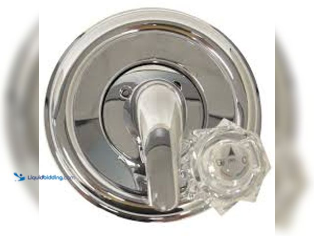 Lot 49-5415659 - 1-Handle Valve Trim Kit in Chrome for Delta Tub/Shower Faucets (Valve Not Included). Model # 10003. ...