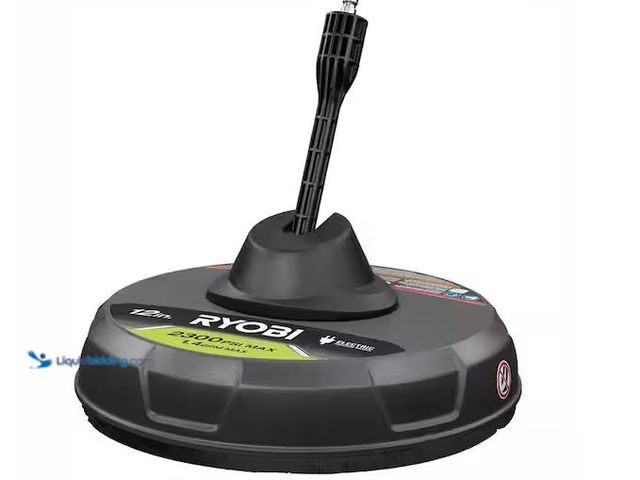 Lot 49-1548478 - RYOBI 12 in. 2,300 PSI Electric Pressure Washers Surface Cleaner Model # RY31012,  Unused  Ref#SB103...