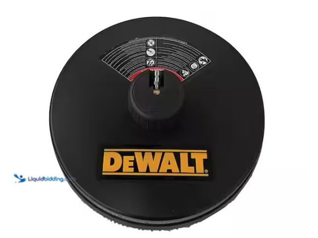 Lot 49-1578260 - DEWALT Universal 18 in. Surface Cleaner for Cold Water Pressure Washers Rated up to 3700 PSI, Model ...