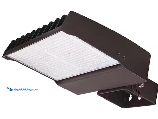 Lot 49-1632066 - ETI LIGHTING 600-Watt Equivalent Bronze Integrated LED Flood Light Adjustable 13300-30750 Lumens and...