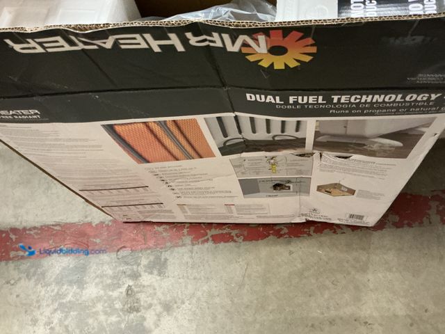 Lot 49-3540102 - Mr Heater 30000 BTU Vent Free Radiant Dual Fuel Heater (attachments included) (unable to test) Unuse...