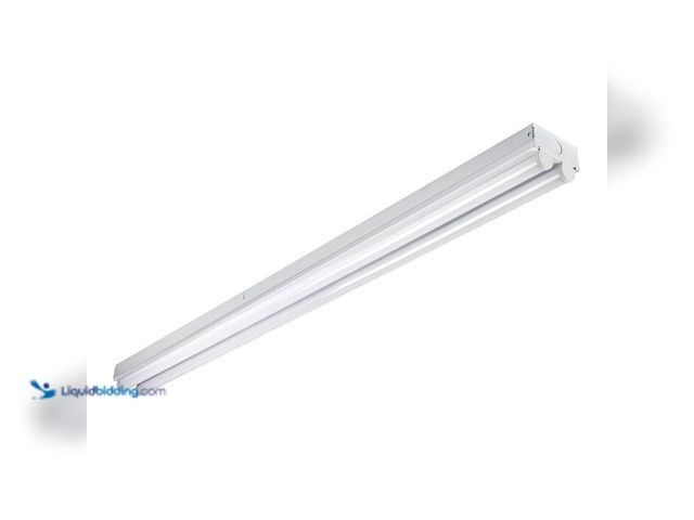 Lot 49-2023146 - Metalux 4 ft. 2-Light Linear White Integrated LED Ceiling Strip Light for Commercial/Residential use...