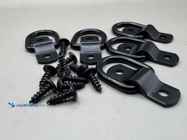 Lot 49-1805000 - New Heavy Duty D-Ring Tie Down Anchors.