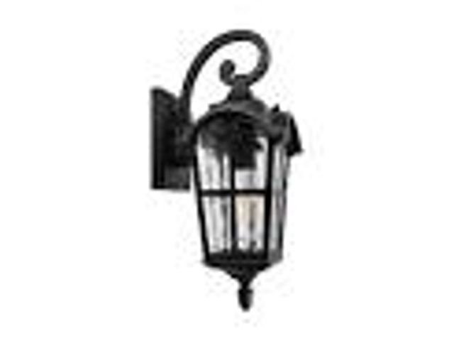 Lot 49-5554313 - Cedar Hill Outdoor Wall Light Fixtures, 20inch Wall Lantern with Photocell (Bulb Included) 800Lumen ...
