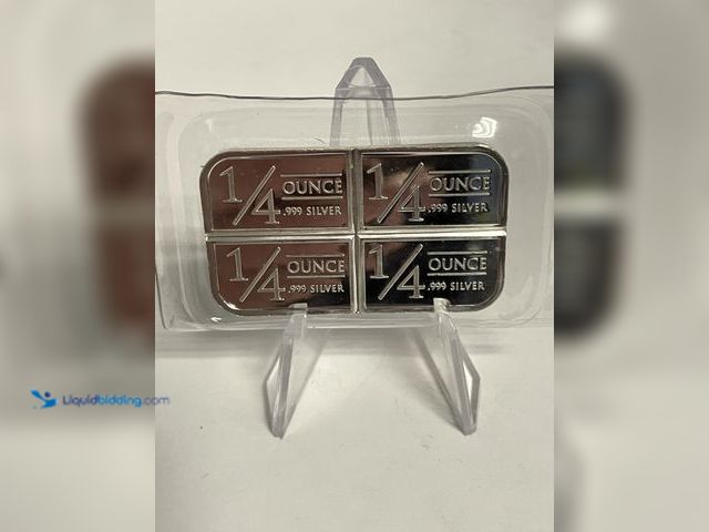 Lot 49-910581 - Stagecoach Silver Fractional Bar Set – 1 Troy Oz .999 Fine Silver (Breakable) featuring a unique Sta...
