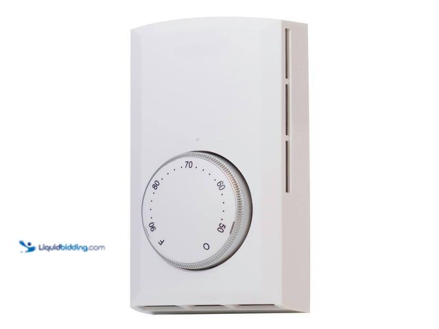 Lot 49-5464063 - Cadet
Double-pole 22 Amp Line Voltage 120/240/208-volt Mechanical Wall-mount Non-programmable Therm...