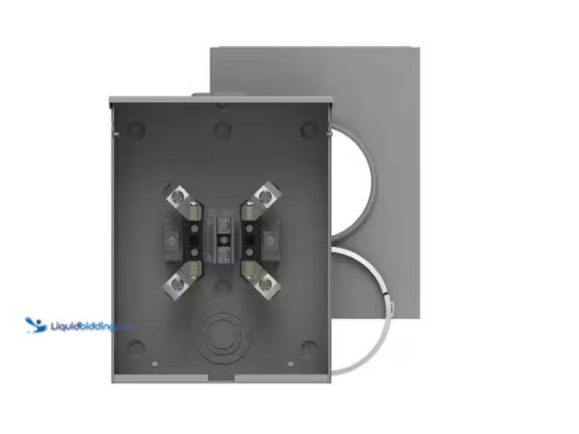 Lot 49-3613839 - Siemens 200 Amp 4-Jaw No Bypass Ring Overhead/Underground Fed Meter Socket, Model # UAT427-XGSP, Unu...