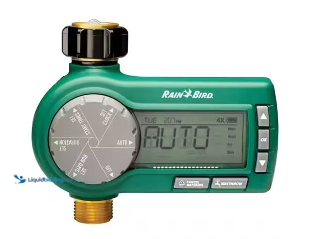 Lot 49-1547768 - Rain Bird Premium Electronic Hose Timer, Model # 1ZEHTMRP, Slightly used, Unable to test.  Ref#AHDPA...