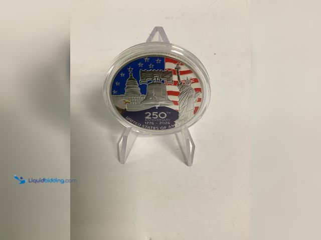 Lot 49-910416 - Commemorative Coins  250th Anniversary of the United States of America commemorative coin.