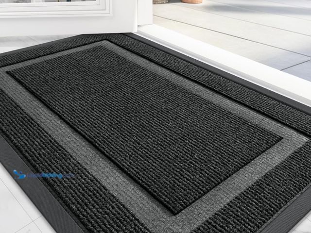 Lot 49-1516411 - OLANLY Front Door Mat Indoor Outdoor Entrance, Waterproof All-Season, All-Weather Doormat, Sturdy Na...