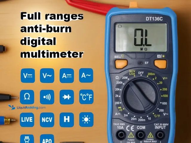 Lot 49-1816650 - New Smart Digital Multimeter