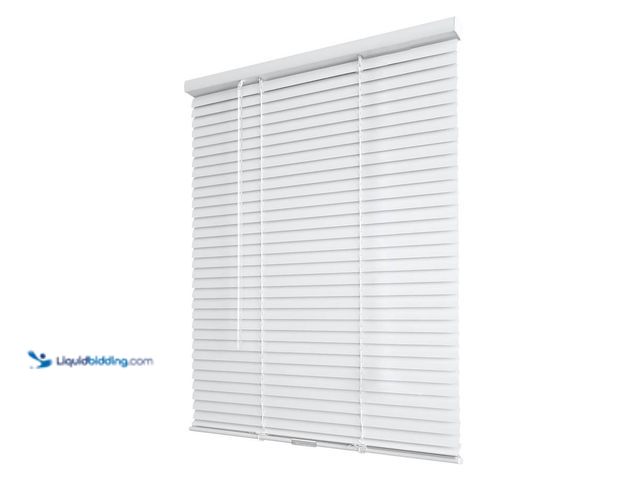 Lot 49-5538615 - QTY 4 - StyleWell
White Cordless Room Darkening Vinyl Mini Blinds with 1 in. Slats-72 in. W x 72 in...