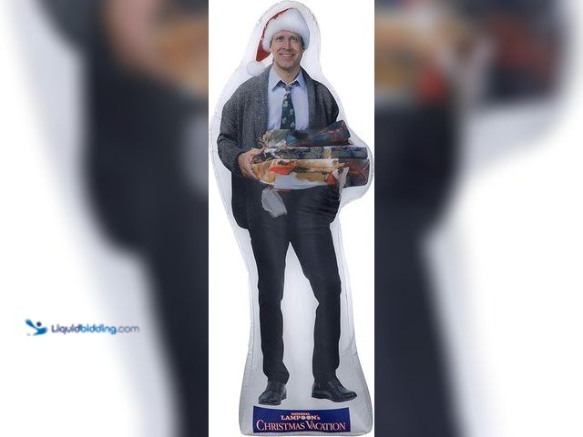 Lot 49-1546916 - Gemmy Photorealistic Christmas Airblown Inflatable NLCV Clark Griswold w/Presents S LG WB, 6 ft Tall...