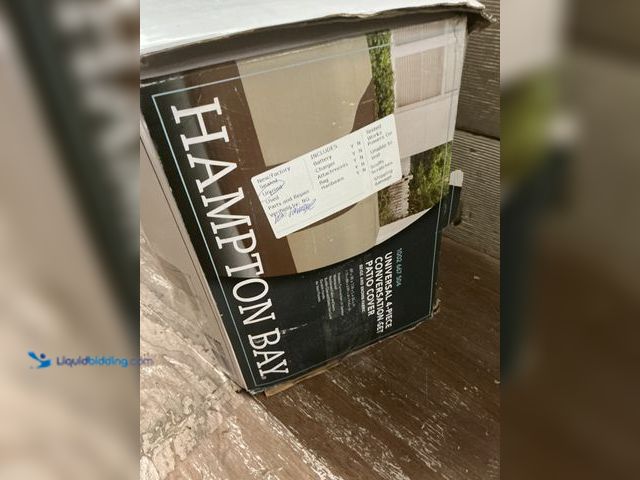 Lot 49-5484558 - Hampton Bay Universal 4-piece Patio Chat Set Cover F3 Unused