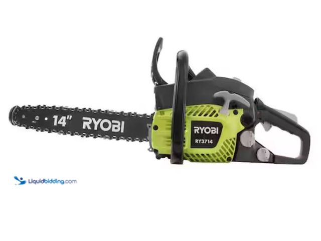 Lot 49-2005683 - RYOBI 14 in. 37cc 2-Cycle Gas Chainsaw, Model # RY3714, Used, Has compression, Unable to test, NOTE:...