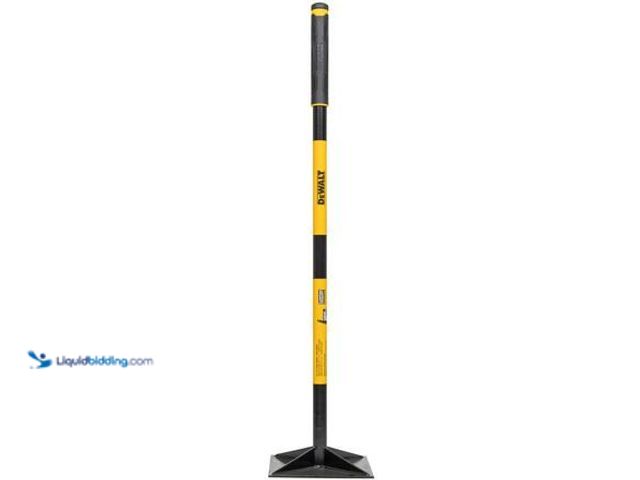 Lot 49-5581573 - DEWALT 44.88 in. Black Steel Tamper Model # DXLHA2617 UNUSED.