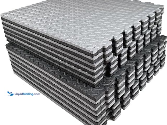 Lot 49-5483424 - exercise puzzle mat 1.57in x 40" x 40",  54sqft. Unused