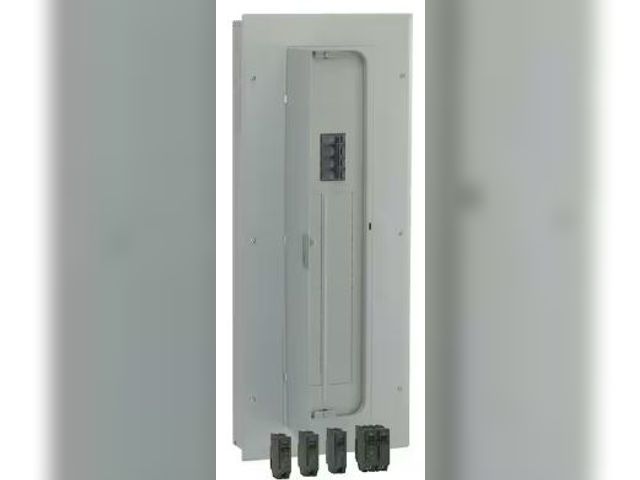 Lot 49-5436206 - GE 200 Amp 32-Space 64-Circuit Main Breaker Indoor Load Center Contractor Kit. Model # TM3220C64K. S...
