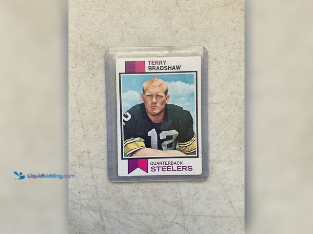 Lot 49-1977103 - Other 1973 TOPPS TERRY BRADSHAW #15 FOOTBALL CARD #COINS0723