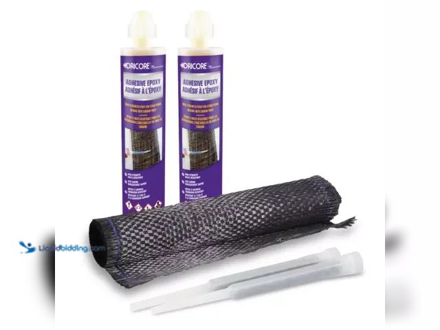 Lot 49-5407643 - QTY 2 - Pro Concrete Repair Carbon Fiber Reinforcement Kit. Unused